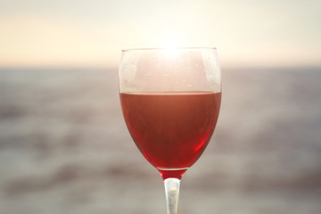 Glass of wine