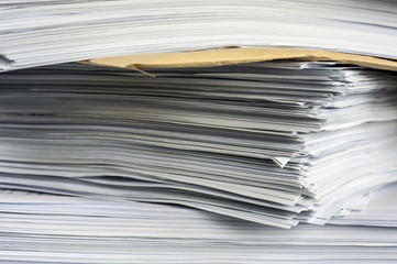 Stack of papers