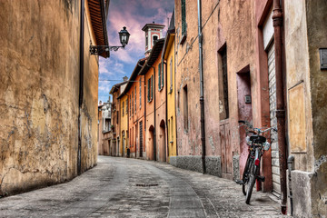 Imola, Bologna, Italy: street in the old town © ermess