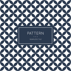 Geometric seamless pattern