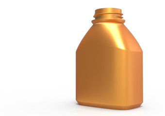 Glass bottle 3D