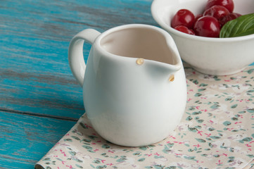 White milk jug