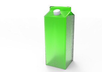 Milk box  3D