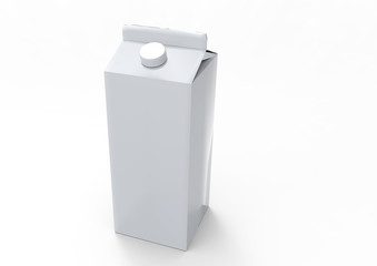 Milk box  3D