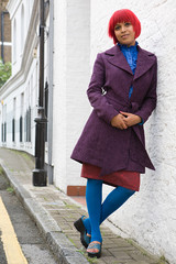 Young woman with unique style © Image Source RF
