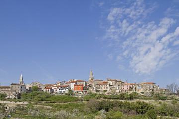 Fototapeta na wymiar Buzet in Istrien