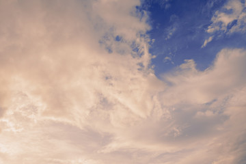 Sky and clouds / Sky and clouds, use as background.