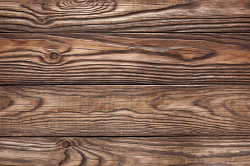 old wooden brown background of four boards
