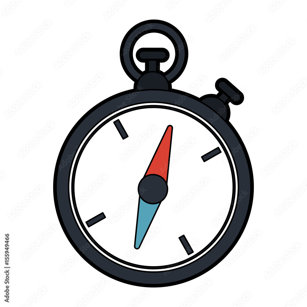 Poster navigation compass icon image vector illustration design