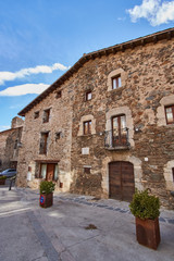 Fototapeta na wymiar Pardines village in Giorna, Spain
