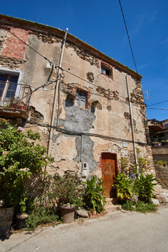 Rabos village in Girona, Spain
