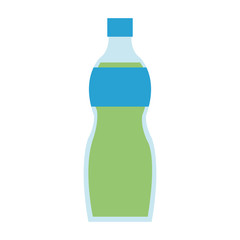 soda bottle  beverage icon image vector illustration design 