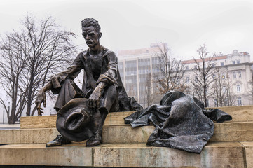 Fototapeta premium Budapest - a sculpture