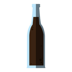 tall bottle icon image vector illustration design 