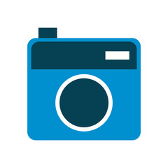 photographic camera icon image vector illustration design