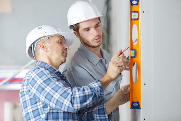 builders at work