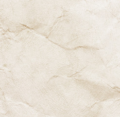 Old recycled creased paper texture background 