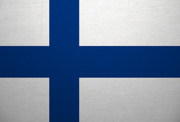 Obraz premium finnish flag