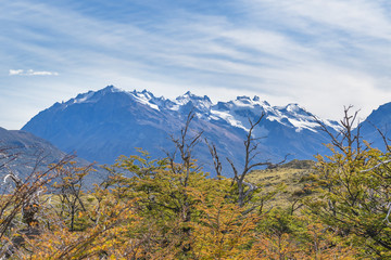 Snowy Mountains. Parque Nacional Los Glaciares, Patagonia - Argentina