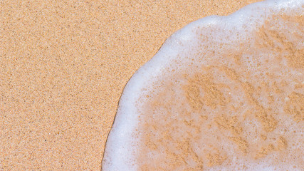 Yellow Sand and Gentle Wave, Right Side, Nikki Beach, Bali, Indonesia
