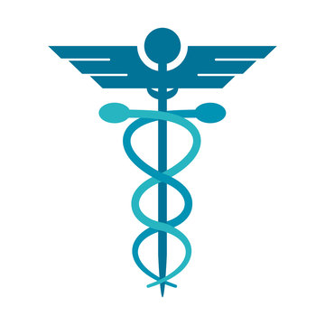 asclepius rod icon image vector illustration design 