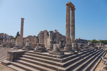 Fototapeta premium The ancient Greek city of Didyma is currently one of the most visited monuments of the Turkish Aegean Riviera. It is located near the famous Bodrum resort.