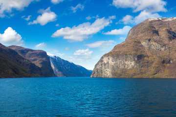 Fototapeta na wymiar Sognefjord in Norway