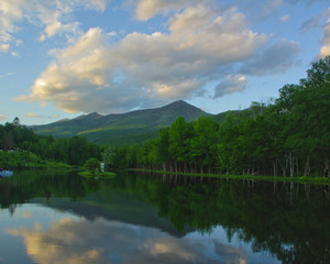 Beautiful Lake in the Mountains