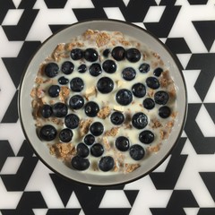 mirtilli con latte di soia 