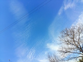 amazing blue sky