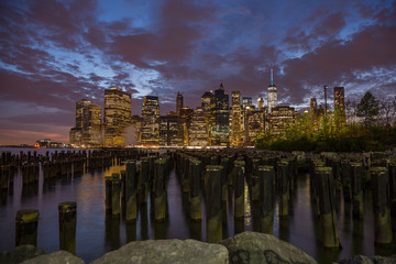 Fototapeta na wymiar New York CIty's skyline 