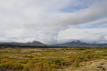 Fototapeta na wymiar Thingvellir National Park in Iceland