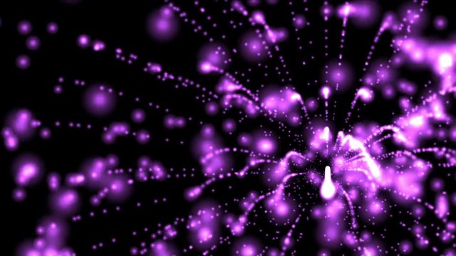 4k purple fireworks explosion in sky,festival celebrate.
