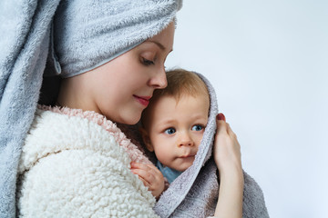 Woman with baby