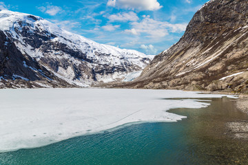 Nigardsbreen glacier in Norway