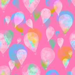Watercolor balloon