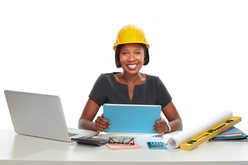 African-American business woman.