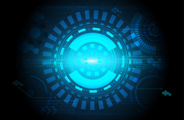  Abstract digital technology background vector illustration