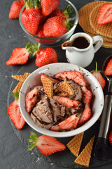 Chocolate ice cream
