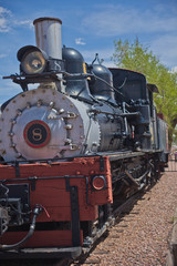 Fototapeta na wymiar Old Steam Train
