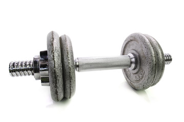 dumbbell isolated on white background
