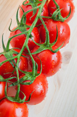 Fresh cherry tomatoes