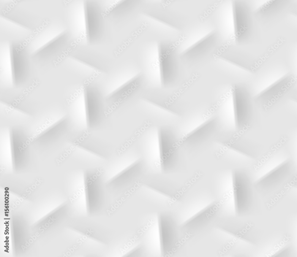 Poster Seamless pattern with abstract lines made from shadows and lights