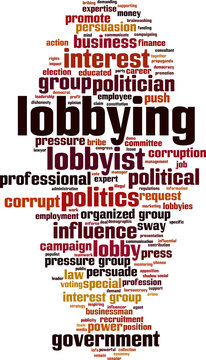 Lobbying Word Cloud