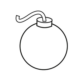 bomb graffiti cartoon grunge artist design vector illustration