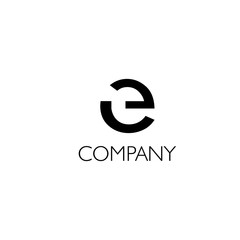 E letter company Logo