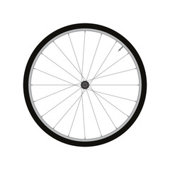 Fototapeta premium bicycle wheel vector 