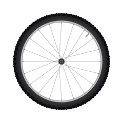 bicycle wheel vector
