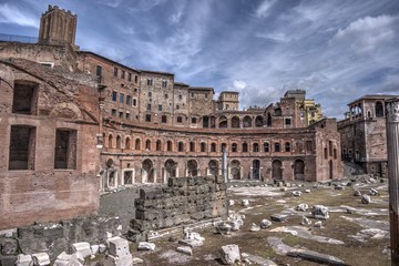 Trajan's Forum in Rome, Italy