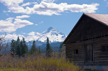 Old house in the beautiful surroundings